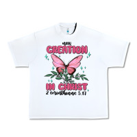 White new creation in christ 2 corinthians5.17 Urban Heavy Tee - MaliasSmallBusiness