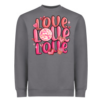 Storm love love love valentines day Heavyweight Sweatshirt - MaliasSmallBusiness