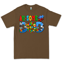 Cacao ausome autism dad Premium Tee - AdoDesignShop