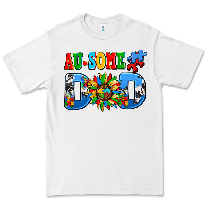 Ausome Autism Dad Premium Tee by AdoDesignShop | Teevron