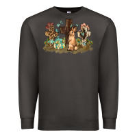 Smoke Western rabbit bunny with crosses Easter Day Premium Sweatshirt - HowdyJamesFarm
