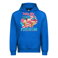 Cobalt Tastes like freedom 4th of July Urban Hoodie - FaDigitalArtStudio