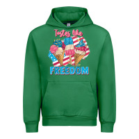 Emerald Tastes like freedom 4th of July Urban Hoodie - FaDigitalArtStudio