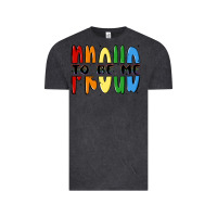 Vintage Black proud to be me Vintage Tee - MaliasSmallBusiness