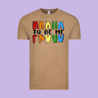 Proud To Be Me Vintage Tee Designed By Maliassmallbusiness
