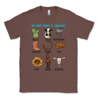 Chestnut so god made a cowboy Classic Tee - MaliasSmallBusiness