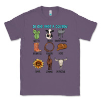 Lavender so god made a cowboy Classic Tee - MaliasSmallBusiness