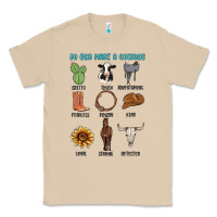 Mushroom so god made a cowboy Classic Tee - MaliasSmallBusiness