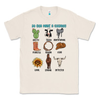 Natural so god made a cowboy Classic Tee - MaliasSmallBusiness