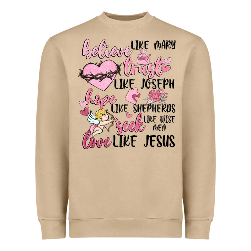 Christian Valentines Heavyweight Sweatshirt by MaliasSmallBusiness | Teevron
