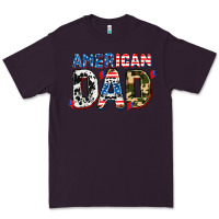 Plum American dad Premium Tee - AdoDesignShop