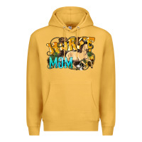 Mustard Horse Mom Rope Premium Hoodie - HowdyJamesFarm