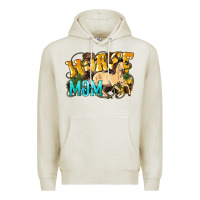 Oatmeal Heather Horse Mom Rope Premium Hoodie - HowdyJamesFarm