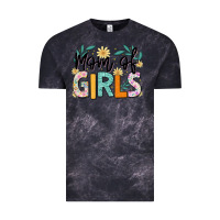 Cloud Black mom of girls Vintage Tee - JahusDesignShop