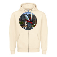 Sandshell Black Angus Family Zipper Hoodie - RanaPortraitStore