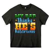 Asphalt my dad thinks he is hilarious Heavy Core Tee - HRA Design Shop