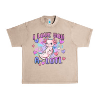 French Oak love you a lotl Urban Heavy Tee - MaliasSmallBusiness