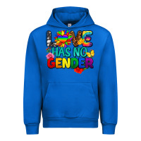 Cobalt love has no gender pride Urban Hoodie - FaDigitalArtStudio