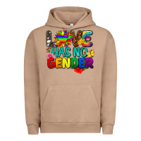 Pigment Burro love has no gender pride Urban Hoodie - FaDigitalArtStudio
