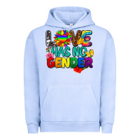 Pigment Grape Ice love has no gender pride Urban Hoodie - FaDigitalArtStudio