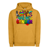 Pigment Peanut Butter love has no gender pride Urban Hoodie - FaDigitalArtStudio