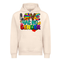 Sandshell love has no gender pride Urban Hoodie - FaDigitalArtStudio