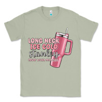 Matcha long neck ice cold stanley never broke my heart Classic Tee - MaliasSmallBusiness