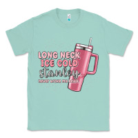 Seafoam long neck ice cold stanley never broke my heart Classic Tee - MaliasSmallBusiness