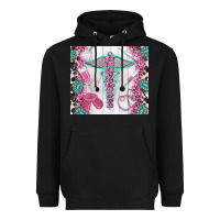 Black nurse Heavyweight Hoodie - TumblerDesignByShophia