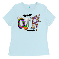 Baby Blue otr Ladies Tee - CowhideDigitalArt