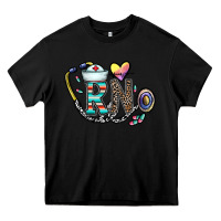 Black Rn Heavy Core Tee - CowhideDigitalArt