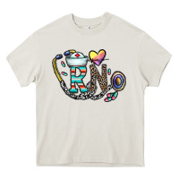 Cream Rn Heavy Core Tee - CowhideDigitalArt