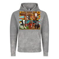 Cloud Rock Farm Animals On An Old Wagon Vintage Hoodie - LillyAllenDesigns