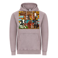 Vintage Zinc Farm Animals On An Old Wagon Vintage Hoodie - LillyAllenDesigns