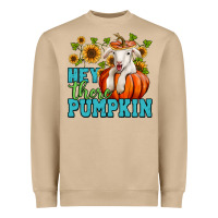 Mushroom Hey there pumpkin Lamb Heavyweight Sweatshirt - NancyCooperArtShop