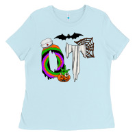 Baby Blue ot Ladies Tee - CowhideDigitalArt