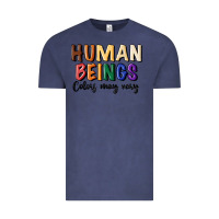 Vintage Denim human beings colors may vary Vintage Tee - MaliasSmallBusiness