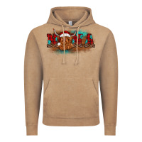 Vintage Coffee christmas nana highland cow Vintage Hoodie - BarkalooDesign