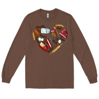 Chestnut bake tools hearts Long Sleeve Tee - NancyCooperArtShop
