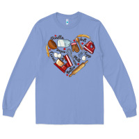 Bake Tools Hearts Long Sleeve Tee | Teevron