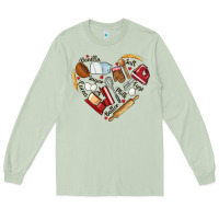 Matcha bake tools hearts Long Sleeve Tee - NancyCooperArtShop