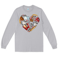 Moon Dust bake tools hearts Long Sleeve Tee - NancyCooperArtShop