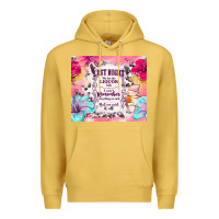 Antique Gold last night we let the liquor talk Premium Hoodie - TumblerDesignByShophia