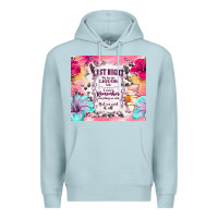 Blue Mist last night we let the liquor talk Premium Hoodie - TumblerDesignByShophia