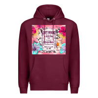Burgundy last night we let the liquor talk Premium Hoodie - TumblerDesignByShophia