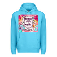 Ocean Blue last night we let the liquor talk Premium Hoodie - TumblerDesignByShophia