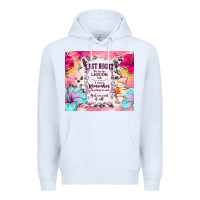 White last night we let the liquor talk Premium Hoodie - TumblerDesignByShophia
