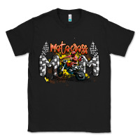 Black motocross mom Classic Tee - MaliasSmallBusiness