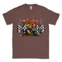 Chestnut motocross mom Classic Tee - MaliasSmallBusiness