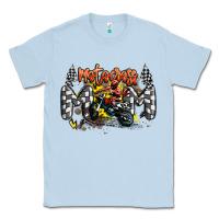 Dusty Blue motocross mom Classic Tee - MaliasSmallBusiness